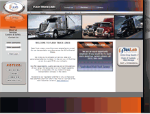 Tablet Screenshot of flashtruck.com